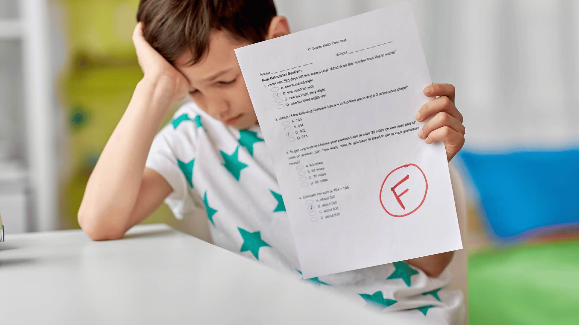 child whose parents allowed him to fail