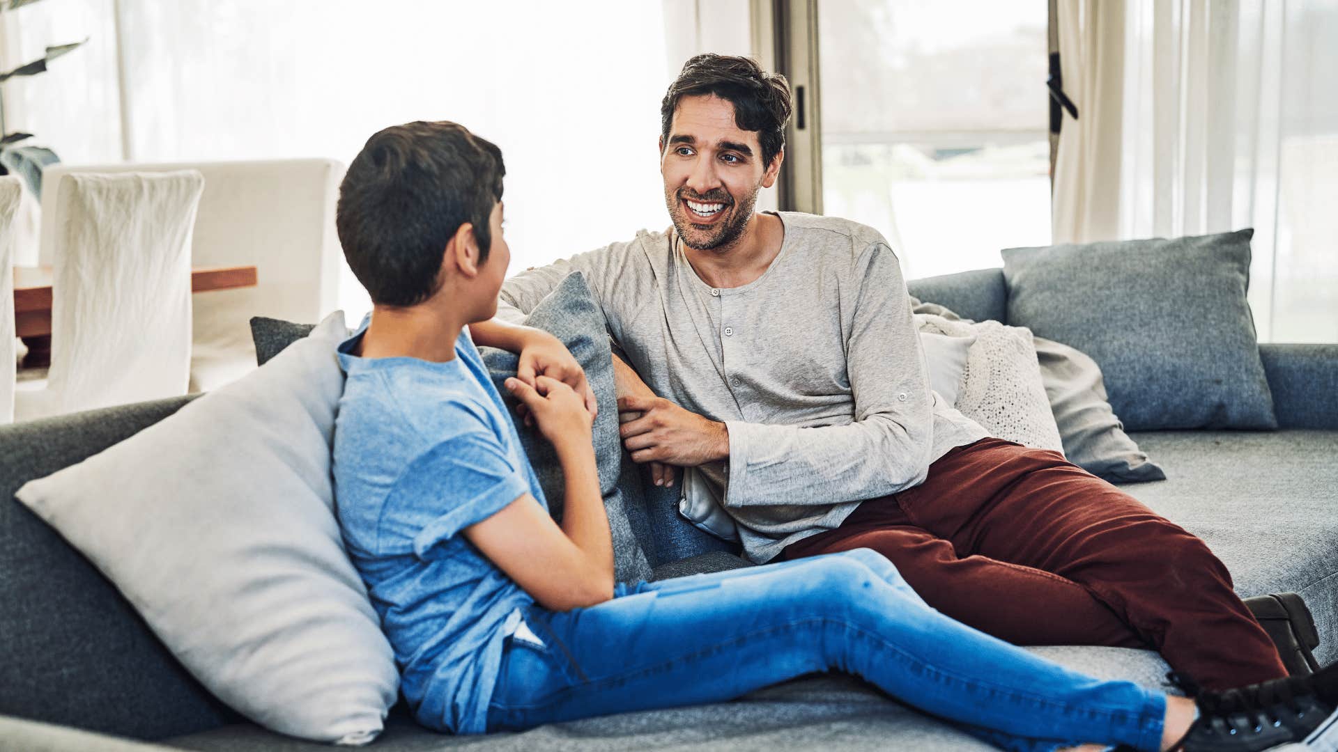 child who feels safe to express his feelings