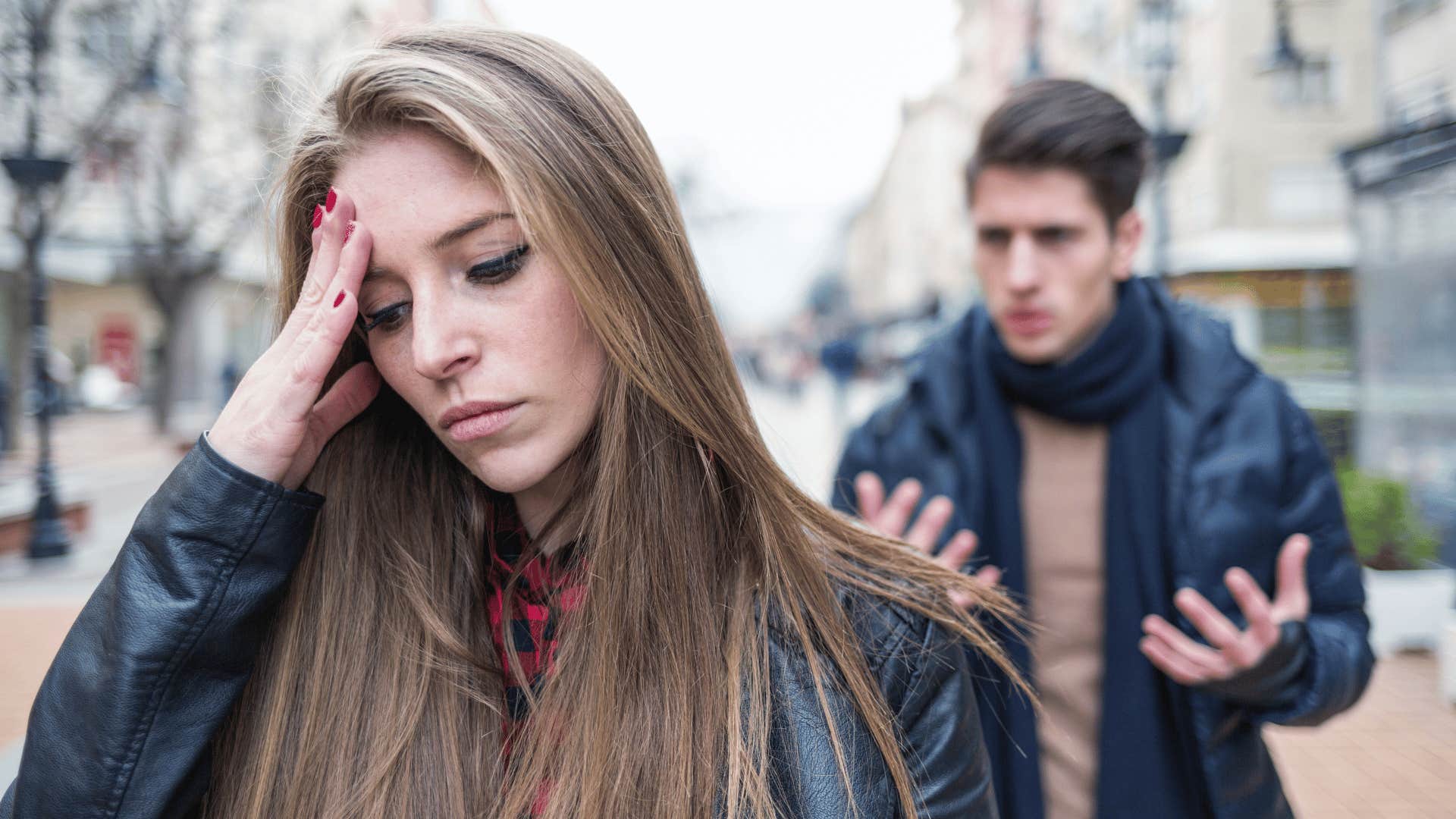 woman walking away from relationship when she doesn't feel valued
