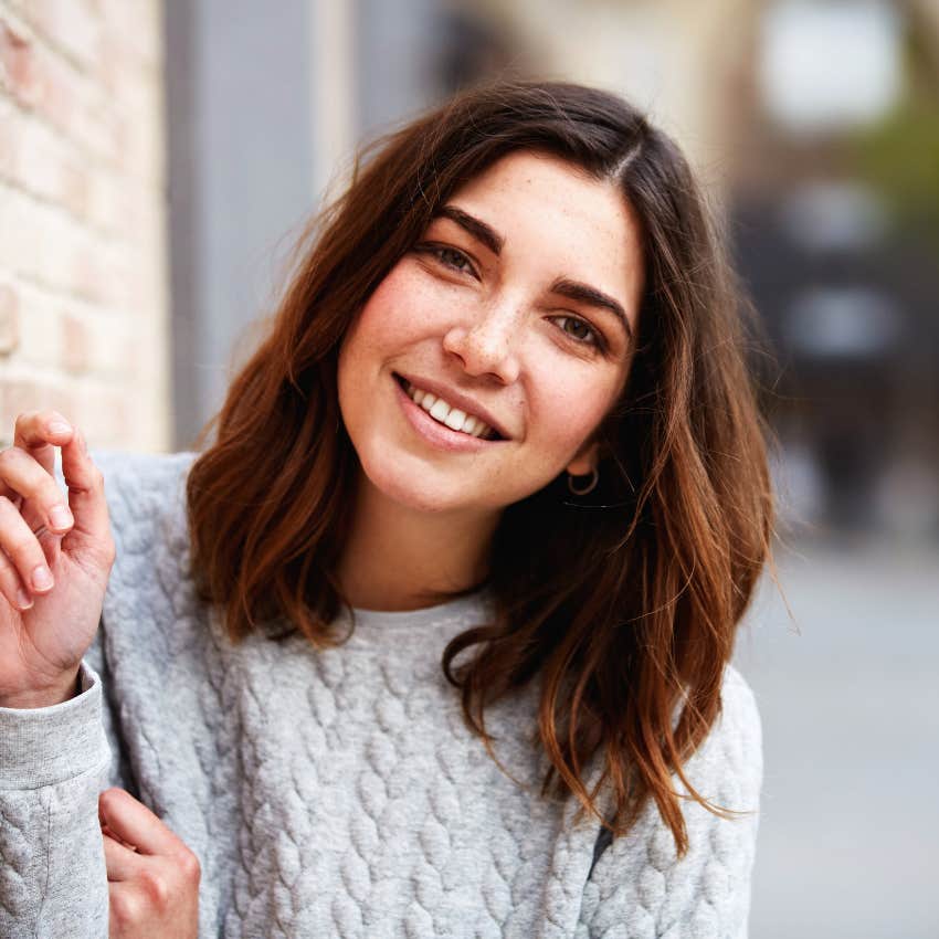 woman who's mentally tougher than most people she knows handling stress well