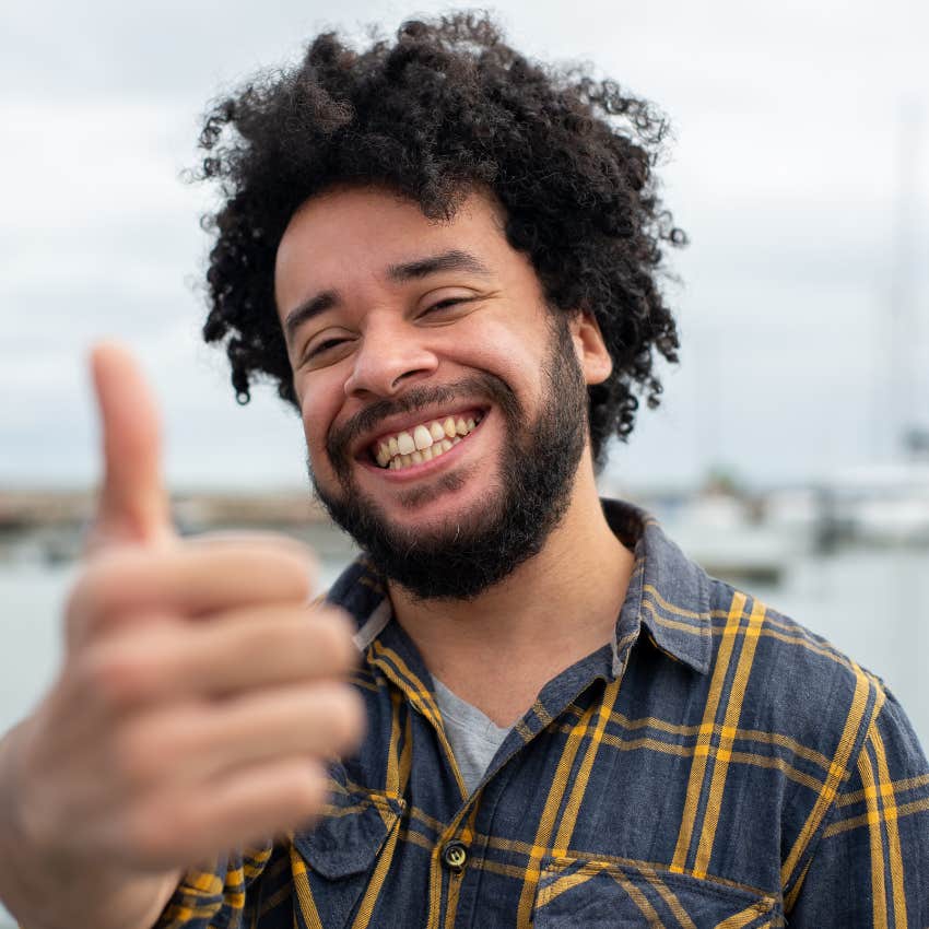 optimistic man who is mentally tougher than most people he knows