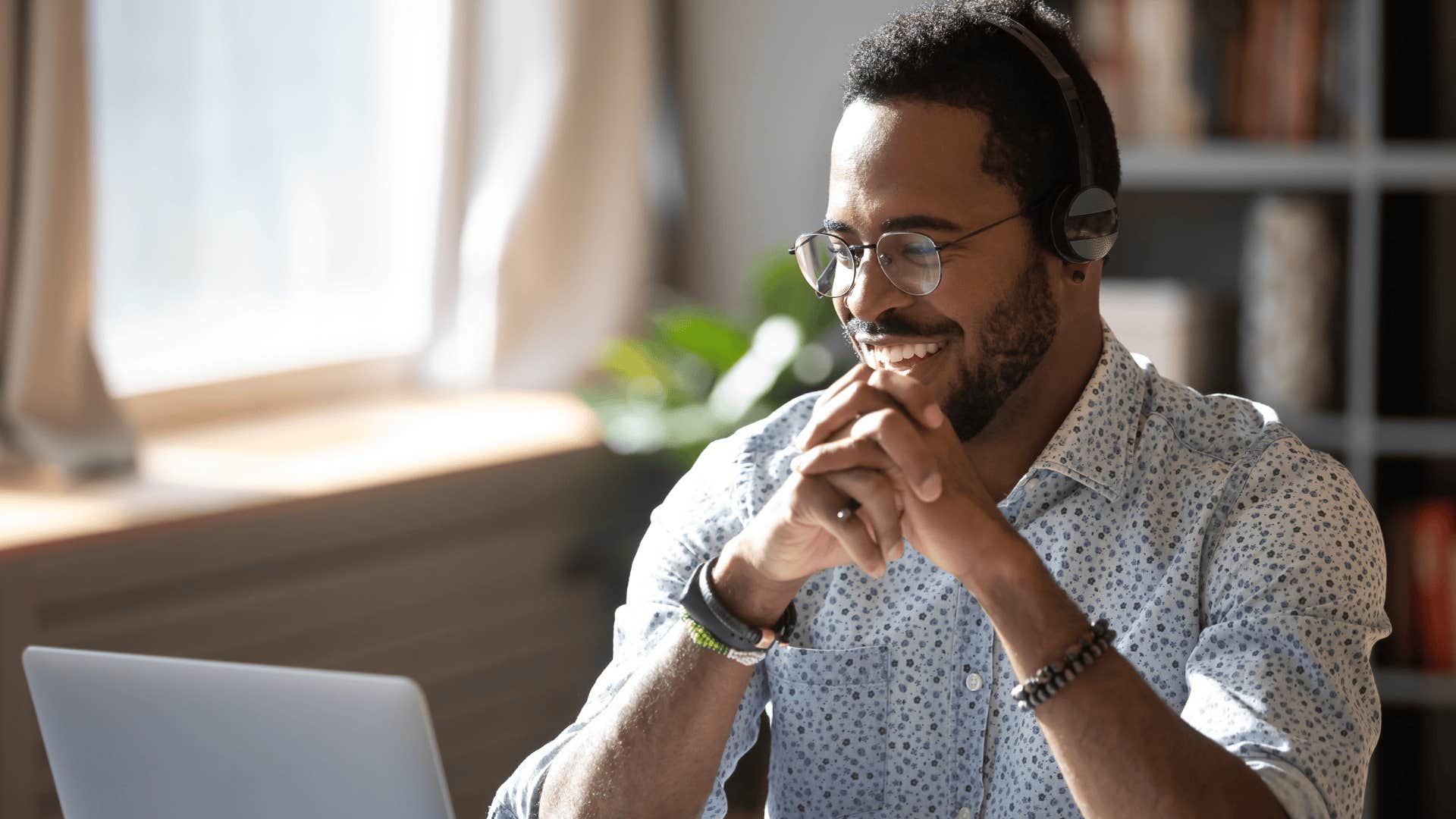 man smiling who knows simple life hacks