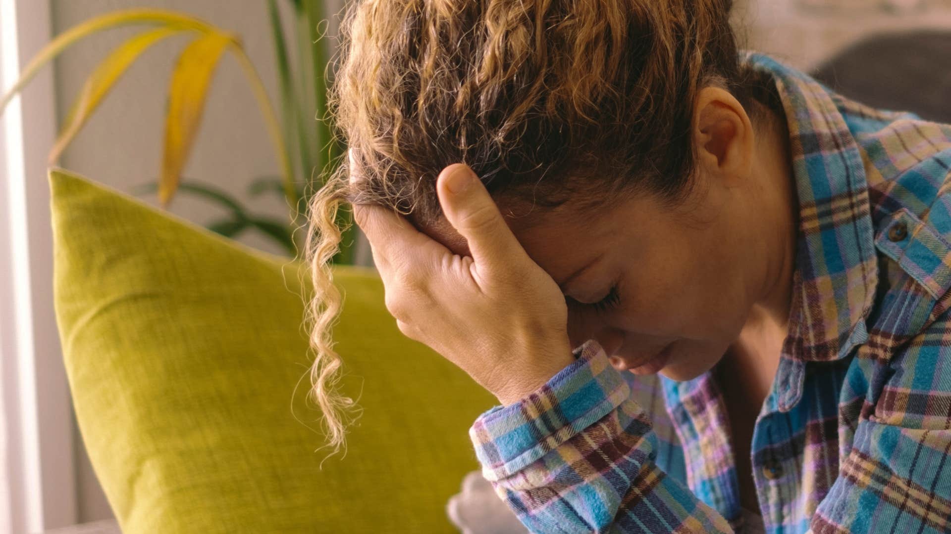 woman whose self-esteem dwindles because someone is not good for her