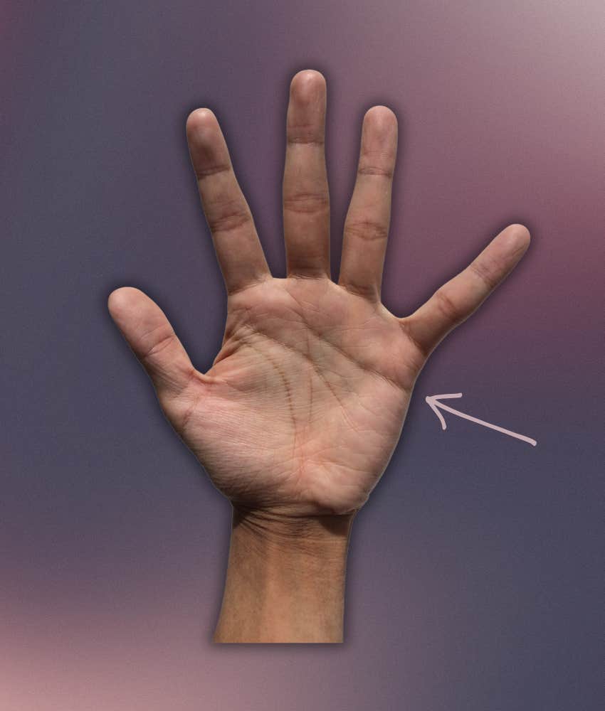 straight love lines palm meaning
