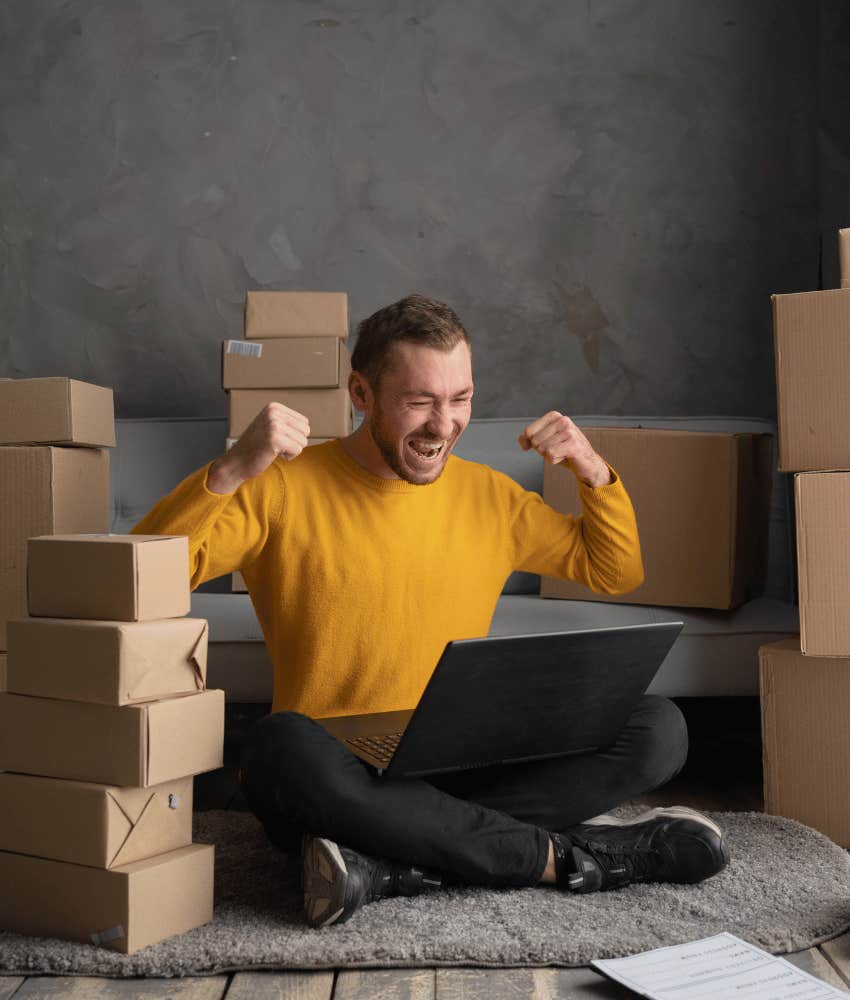 author packing orders after a stranger posted his book series on facebook