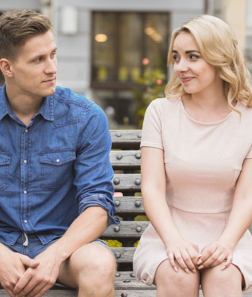 striking up conversations signs someone is manifesting you 