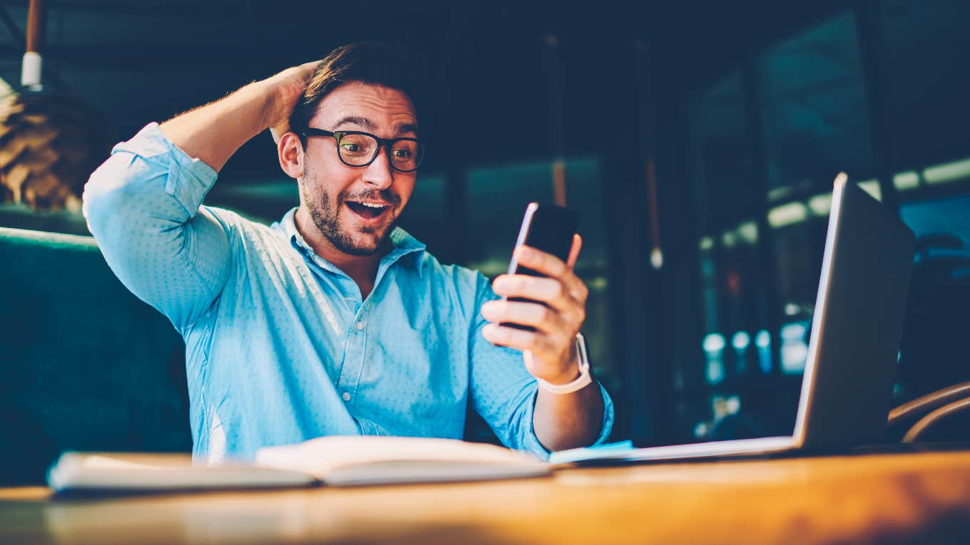 stranger posted struggling author's book series on facebook
