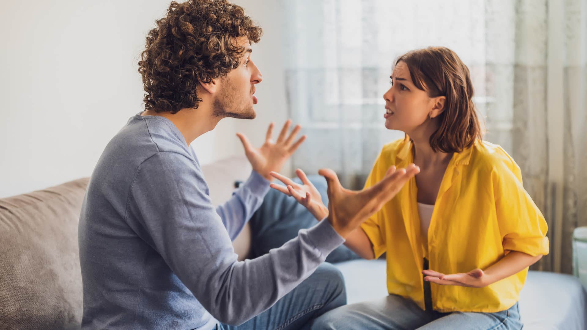 man struggling with relationship confidence acting out