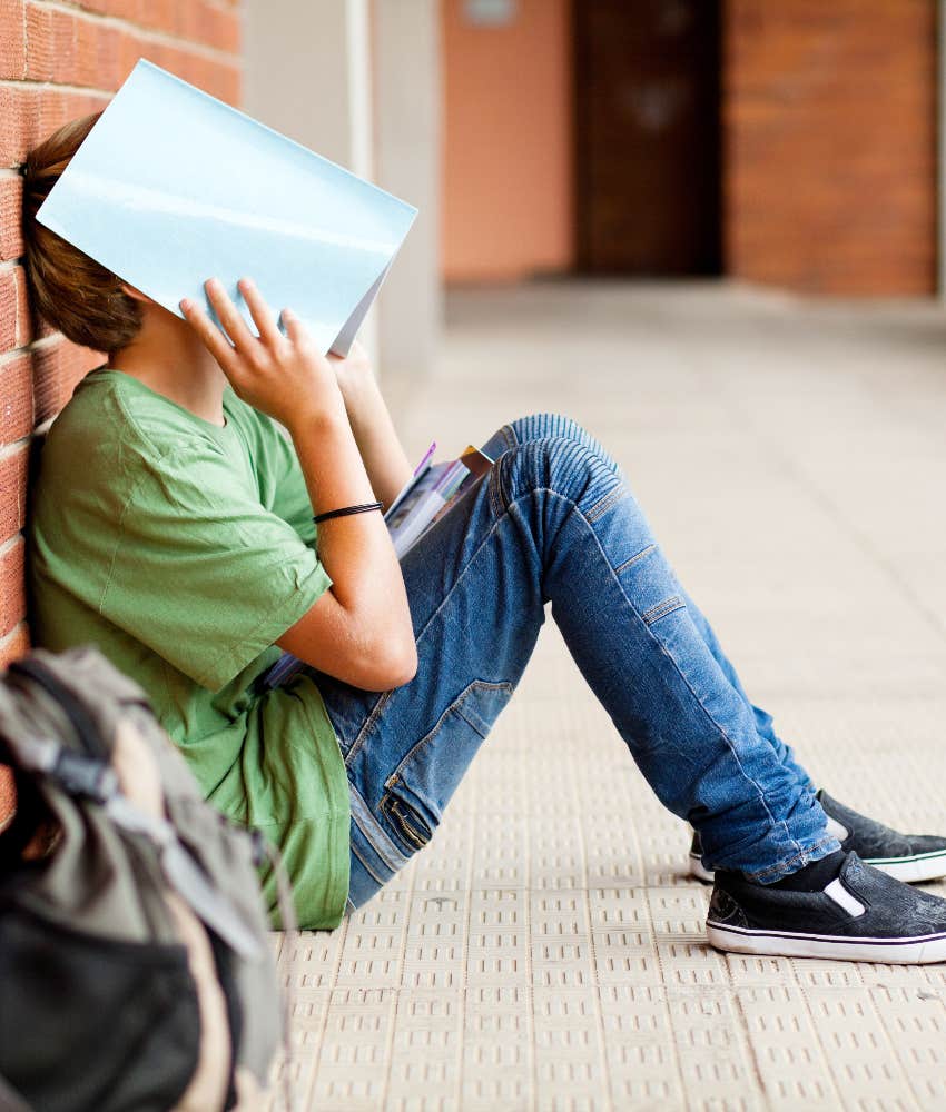 student who missed school because he doesn't feel like going