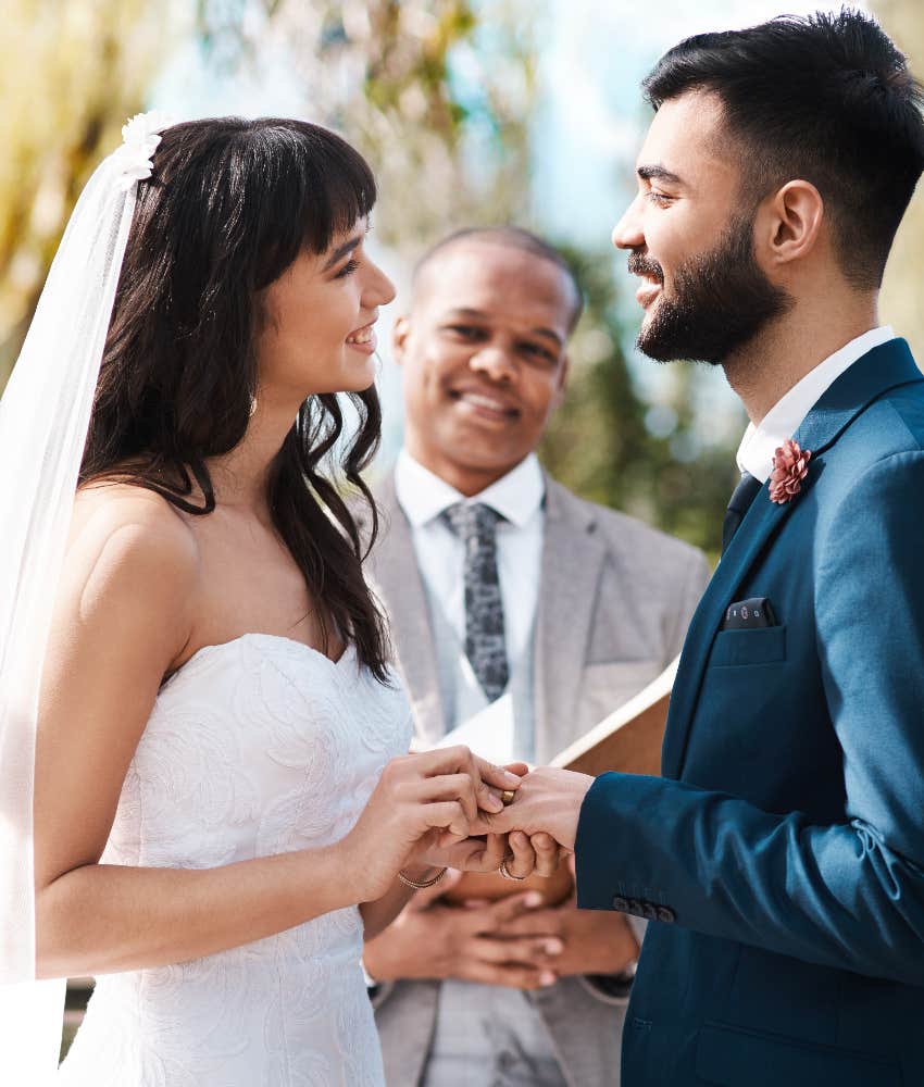 couple marrying for love, the third biggest reason