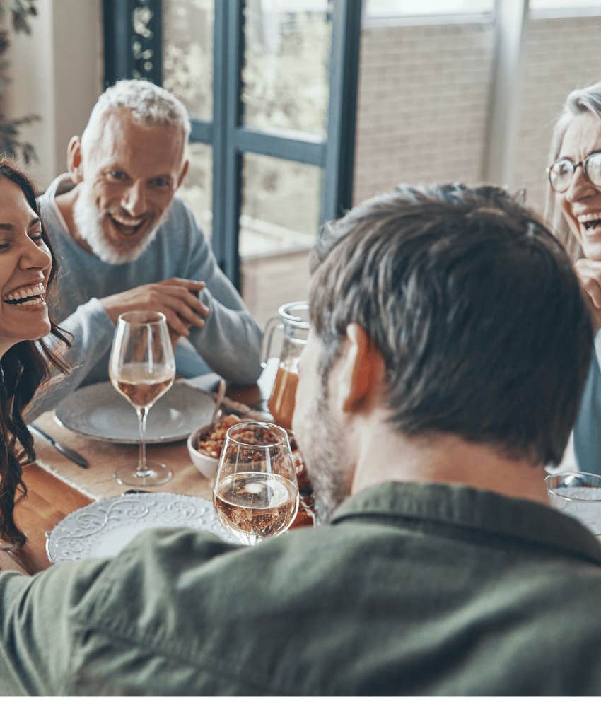 Parents ask couple questions and adore them