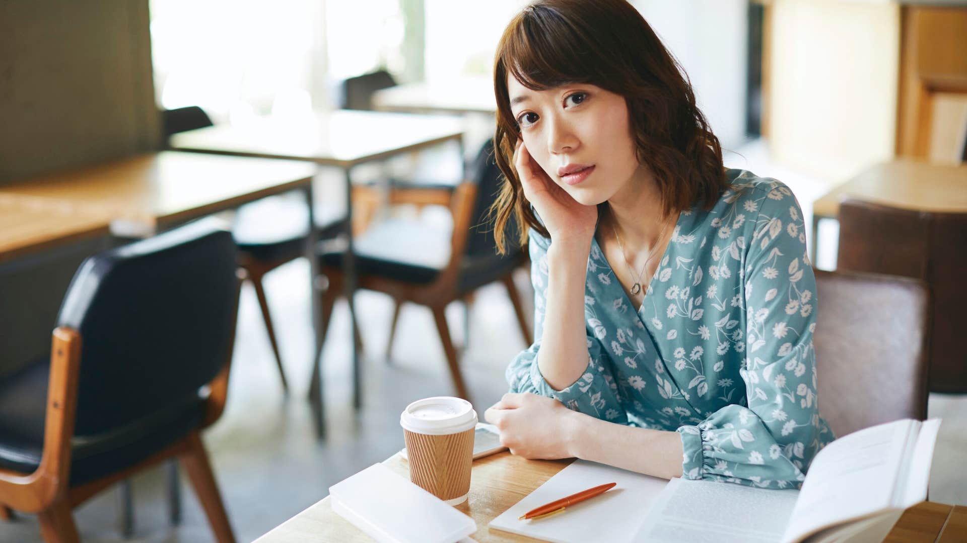 a woman who’s never been able to depend anyone is financially over-cautious