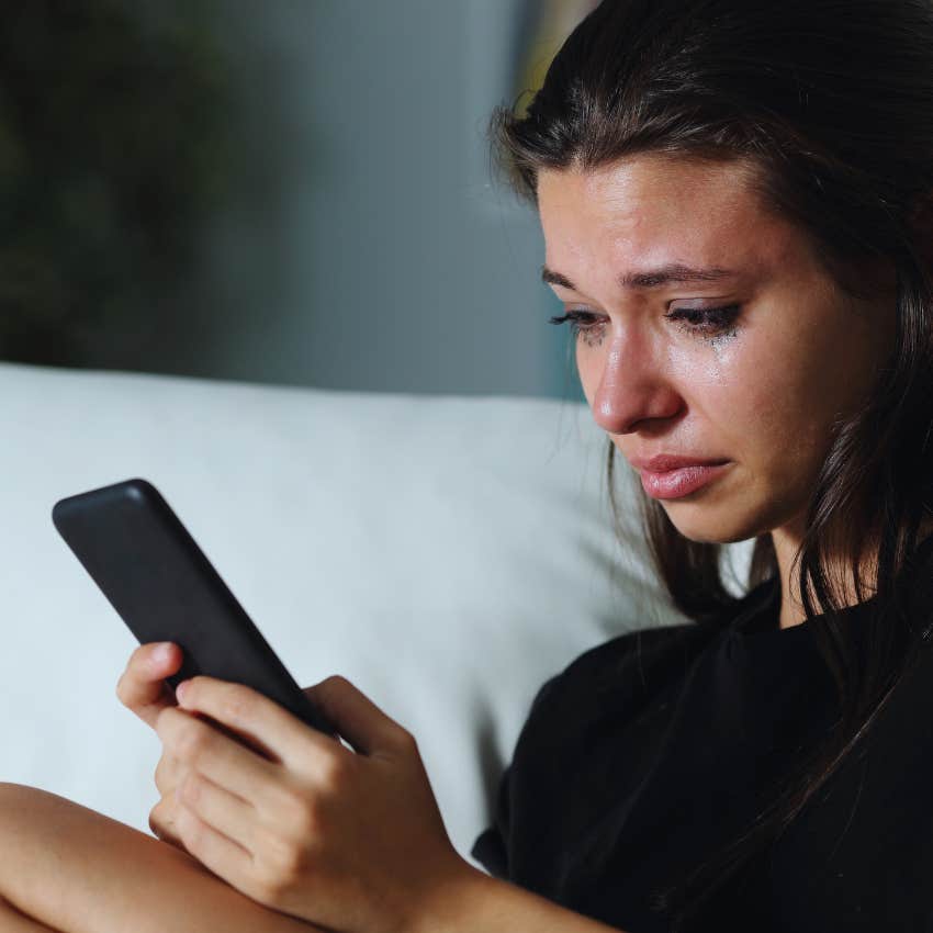 woman who gets anxiety over others' opinions