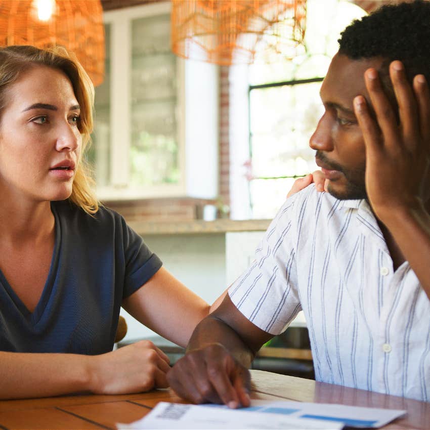 couple following easiest marriage rule and not swearing when arguing