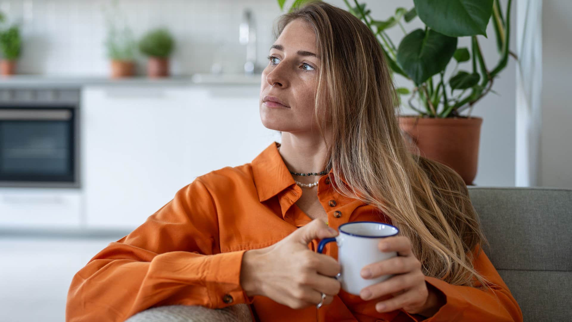 woman feeling dismissed looking away