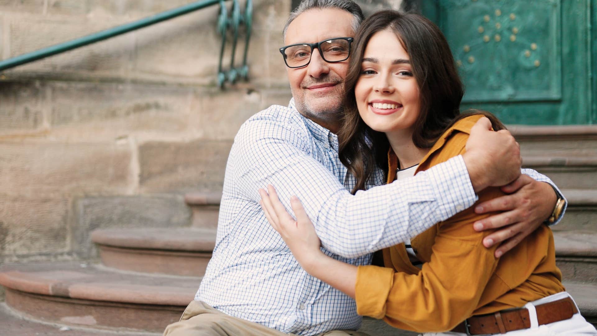 father being his daughters ally hugging her