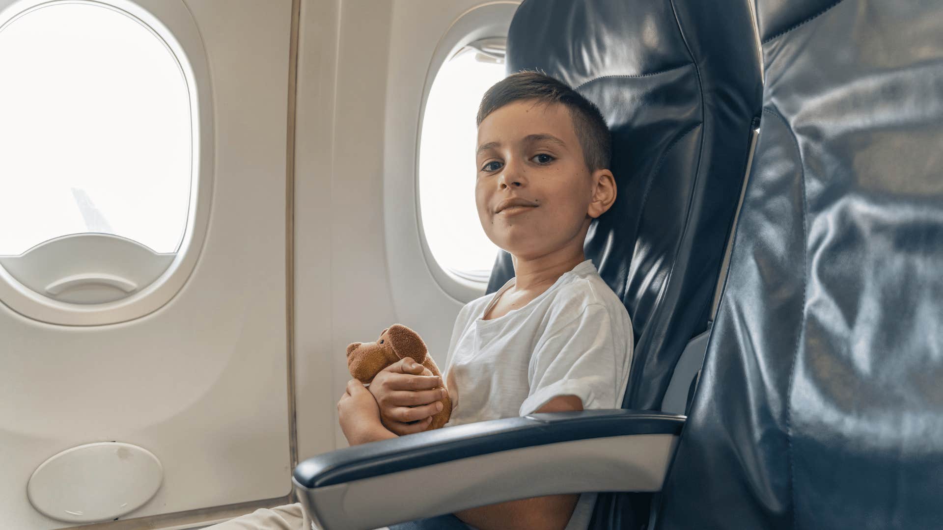 gen x kid doing whatever he wanted to in an airport