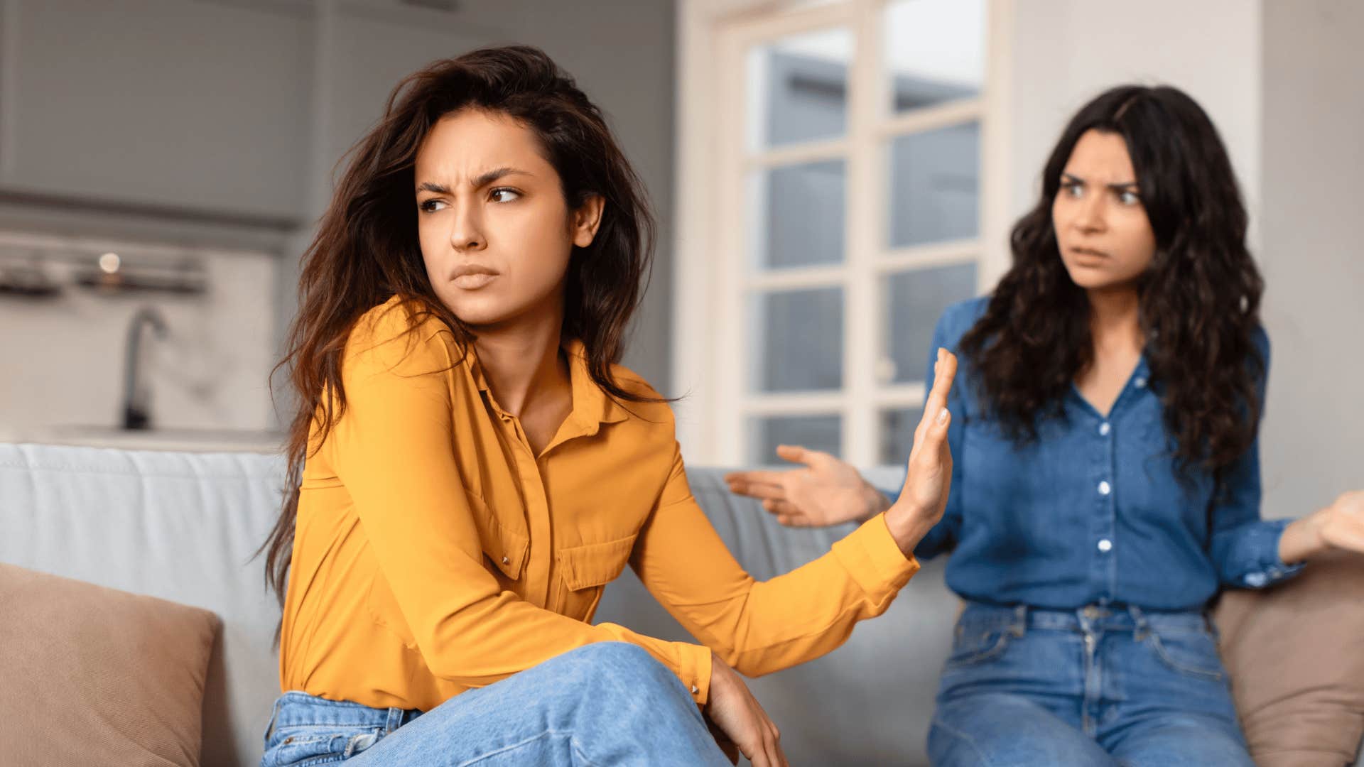 two friends fighting over relationship not lasting