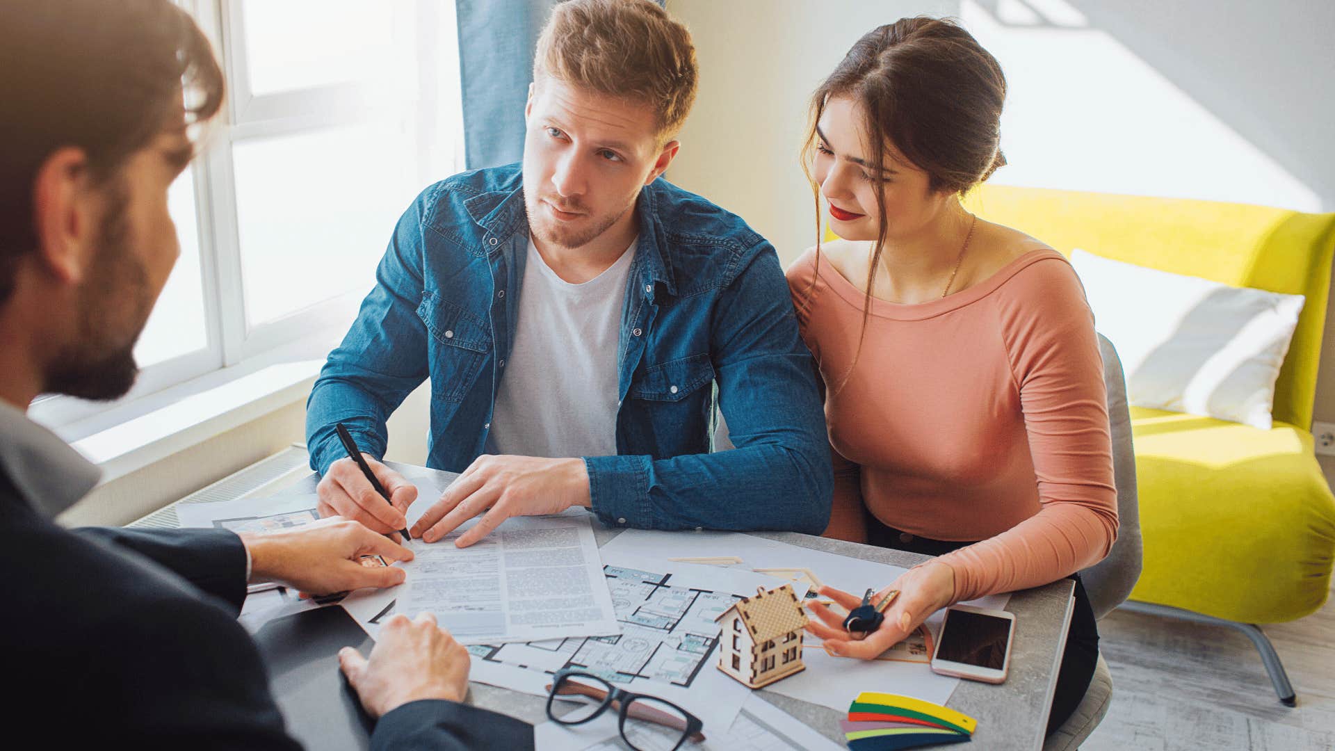 millennials tired from buying a house
