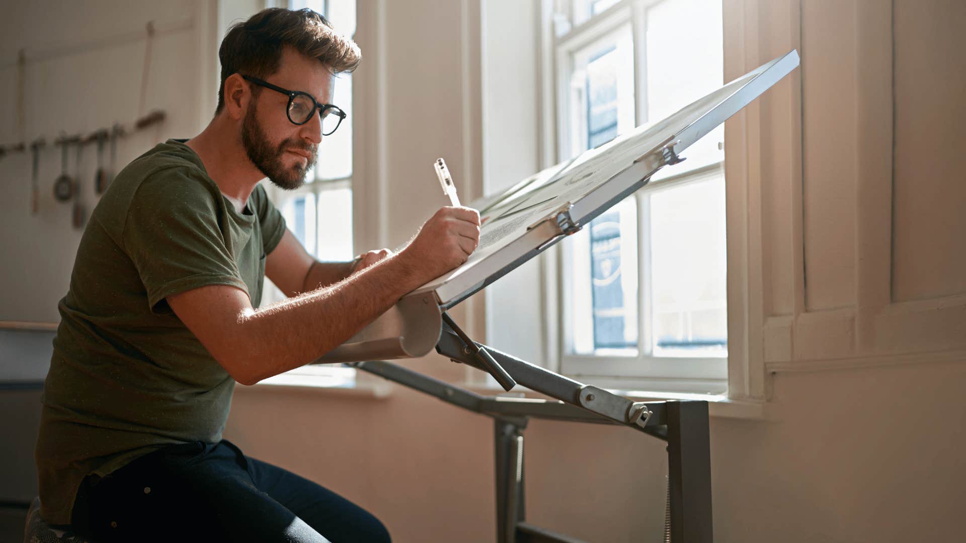 millennial man tired from following his passion