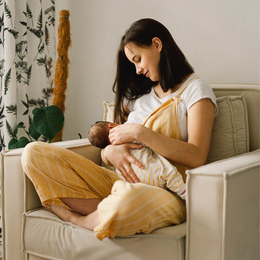 woman obsessing over breastfeeding that won't make her kid kinder