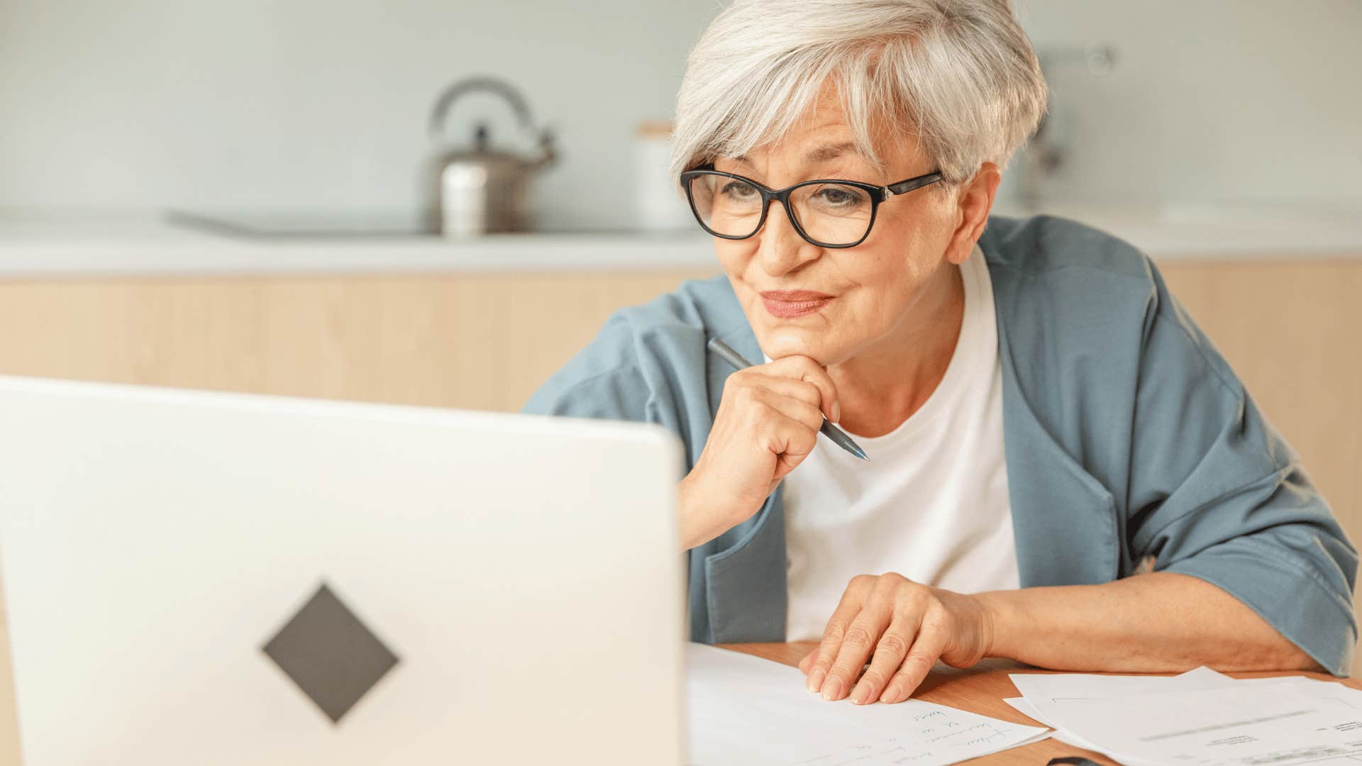 woman doing research about how people say boomers are all conservative
