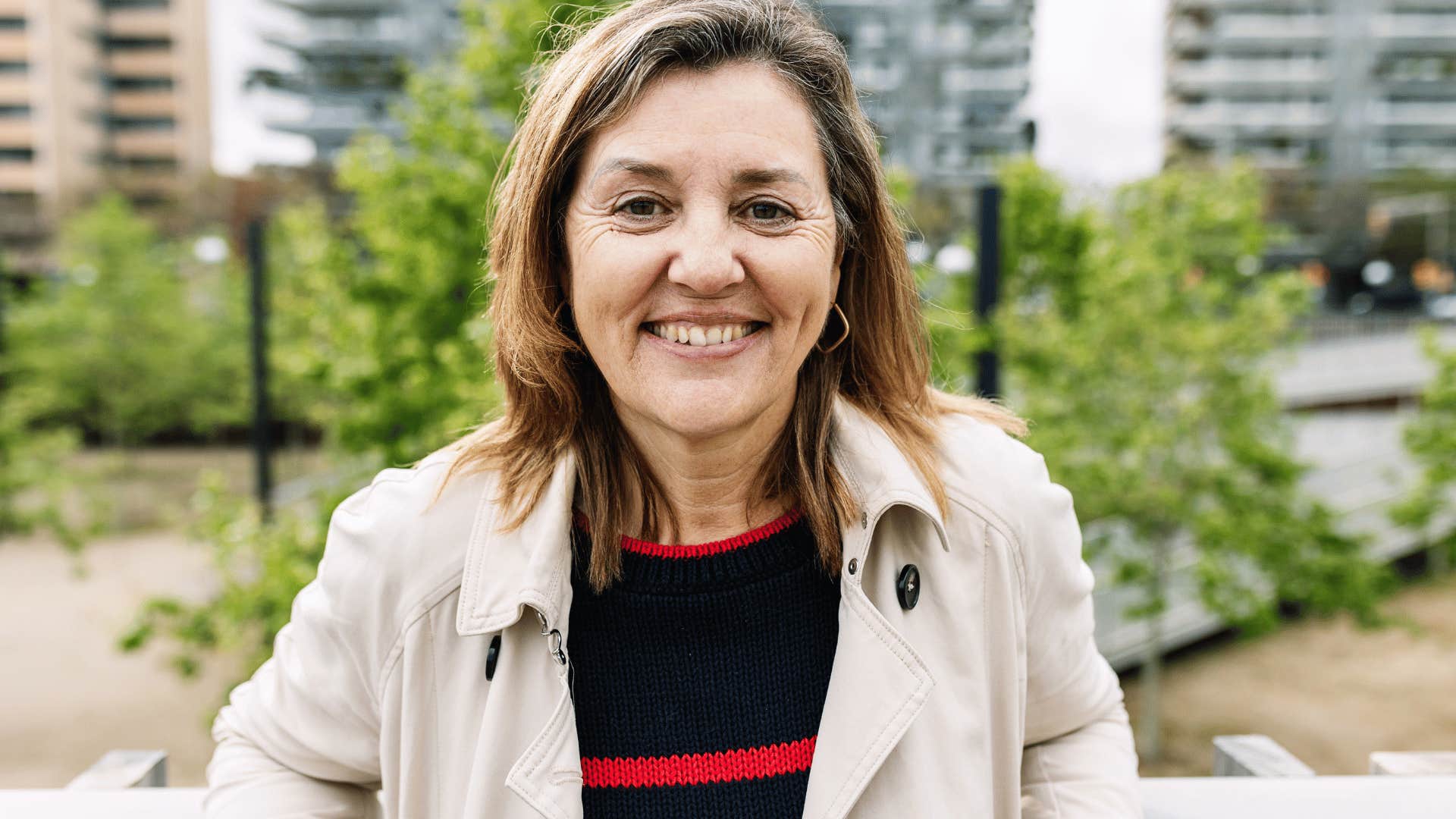 boomer woman who cares about mental health