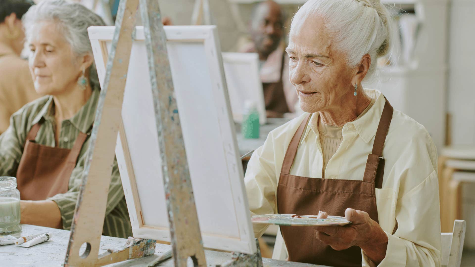 boomer woman who understands and values creativity