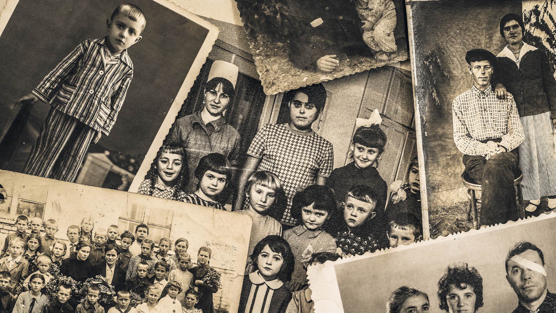 Vintage family photos show man's parents raised him well