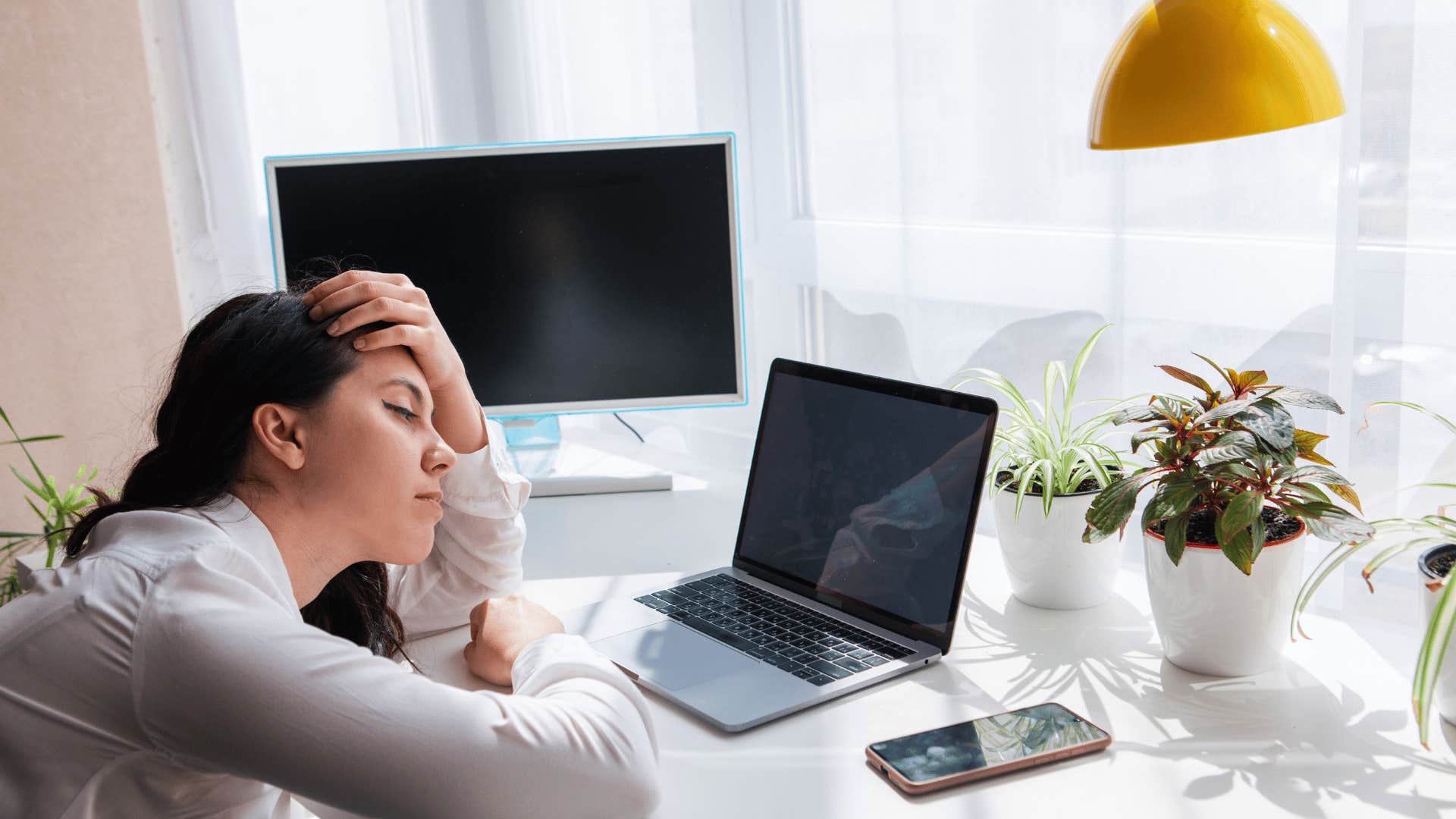 woman who stopped tolerating burning out