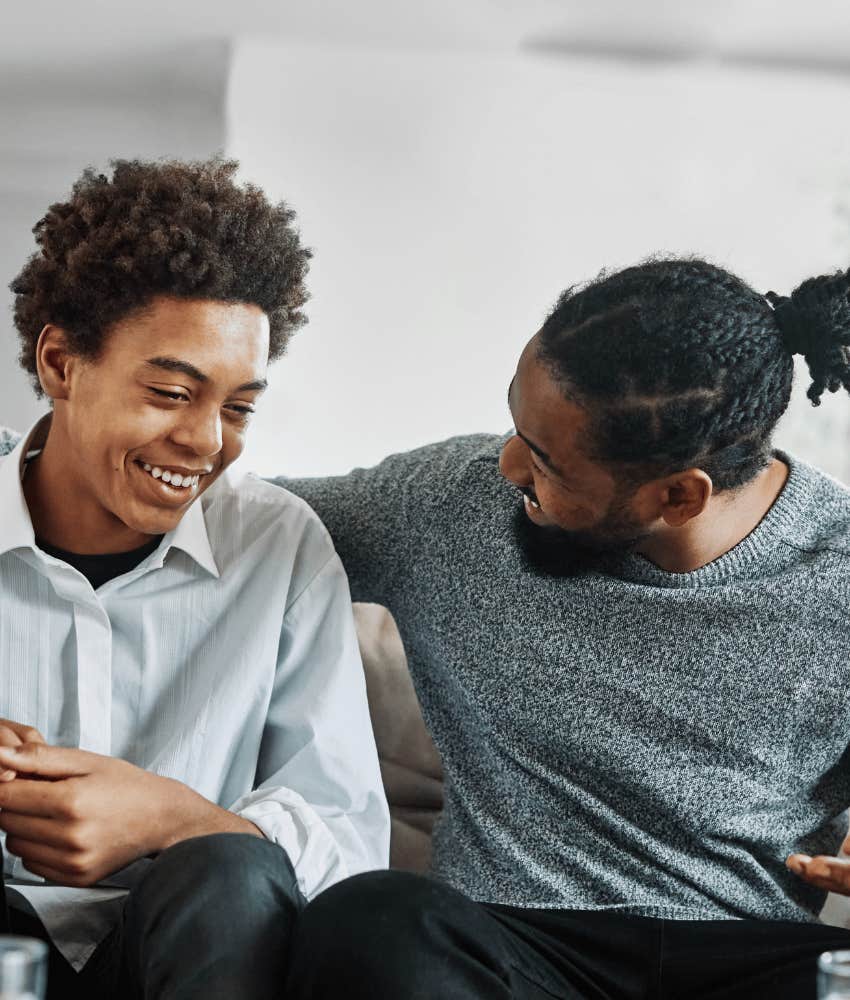 Father teaches son timeless lesson about respect