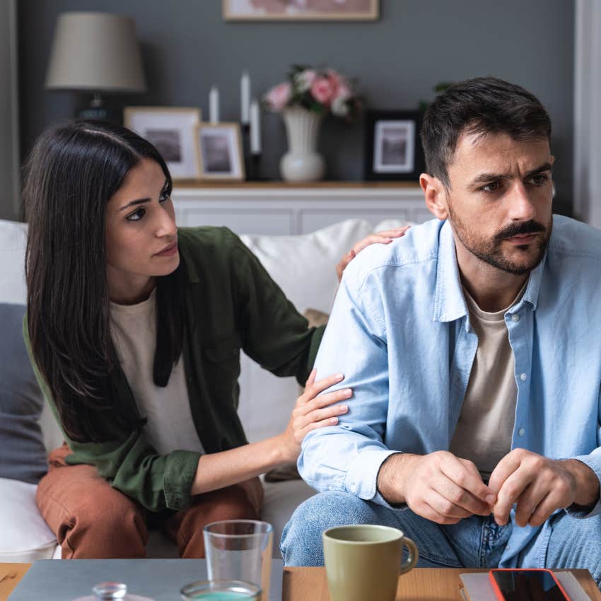couple who are falling out of love and quietly ruining their marriage