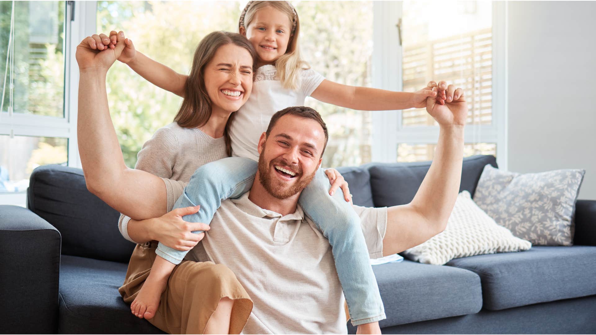 couple keeping marriage alive by ensuring kids know relationship is important