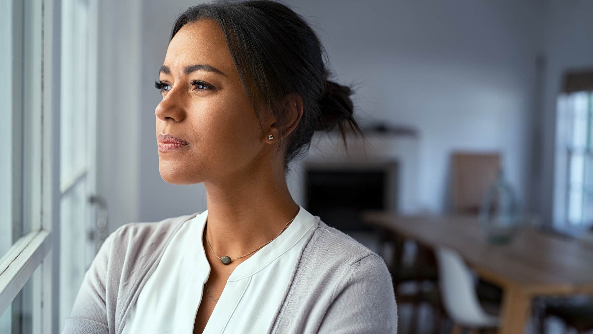 woman thinking about a future without her partner