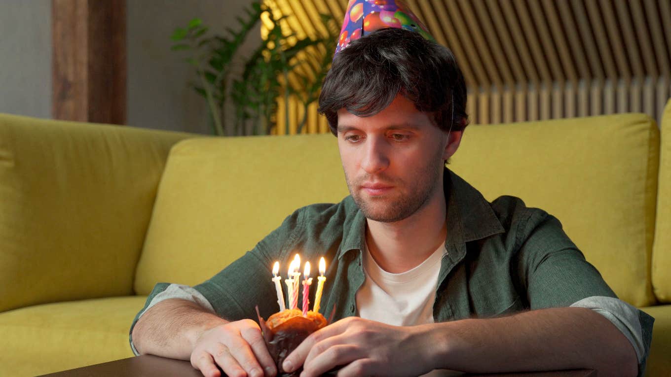 Man hates celebrating his birthday