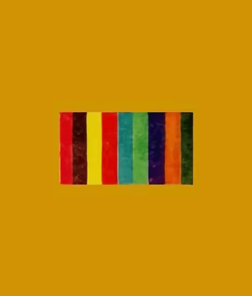 multi-colored flag visual personality test reveals the type of person you are at your core