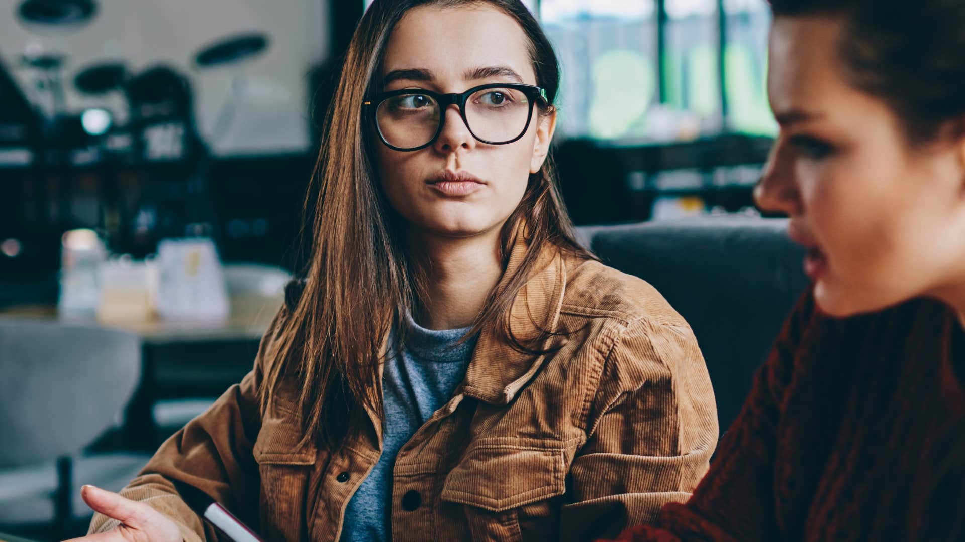 woman who wants to be mentally stronger mind-reading