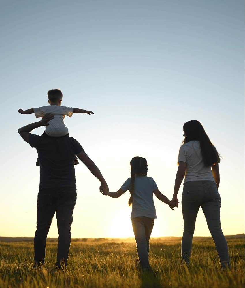 Parents walk with children to shape and influence 