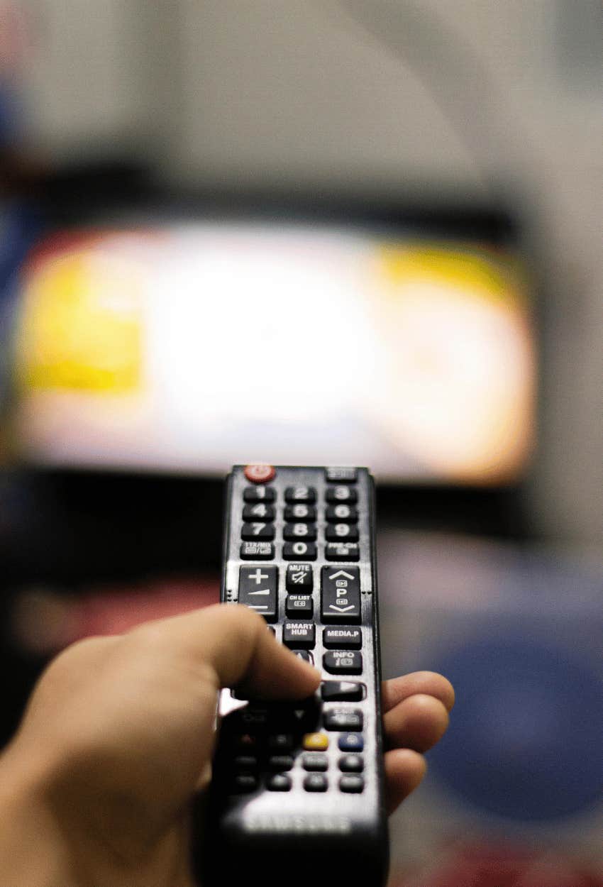 person not saving money immediately by not getting rid of their TV