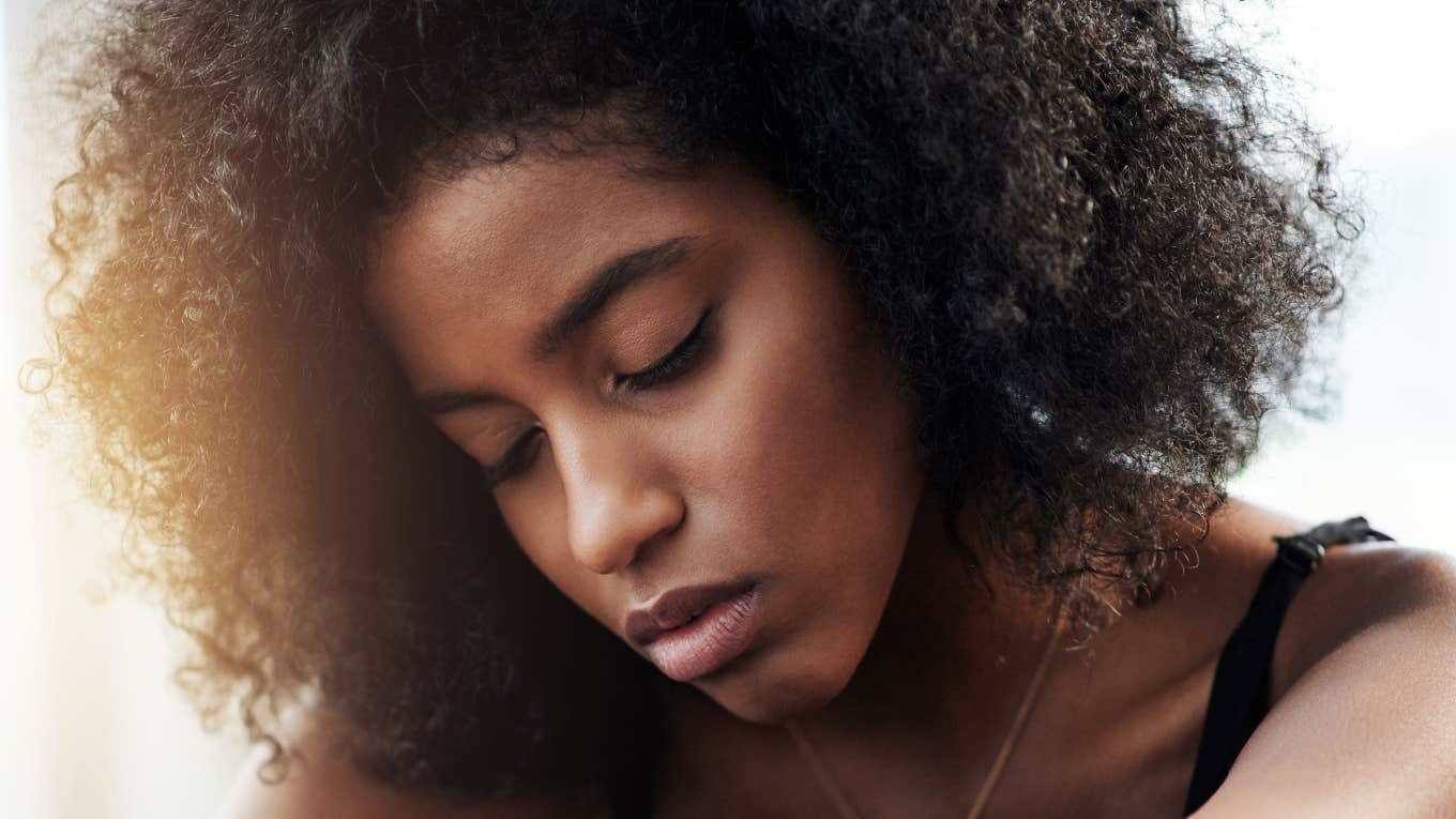 Things That Seem ‘Weird’ — But Are Totally Normal For Someone With Social Anxiety Woman has social anxiety.