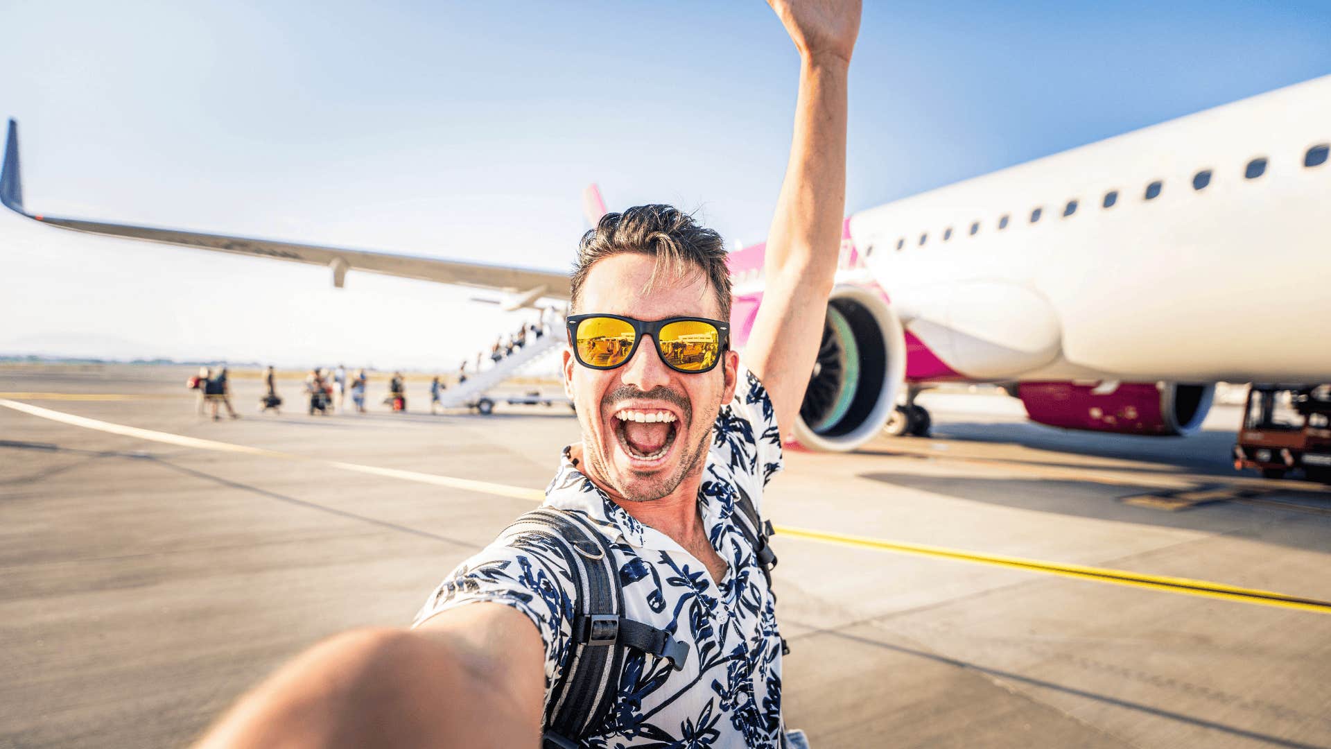 Man takes selfie as new norm