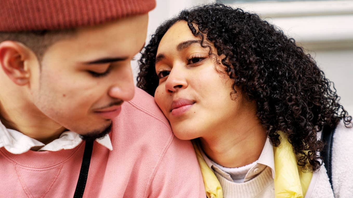 Women Who Make Their Partners Feel Emotionally Safe Do These Subtle Things, According To Psychology Woman making her partner feel emotionally safe.
