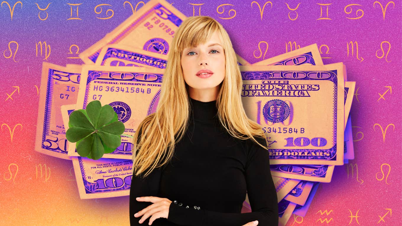 zodiac signs powerful abundance luck April 26 2025