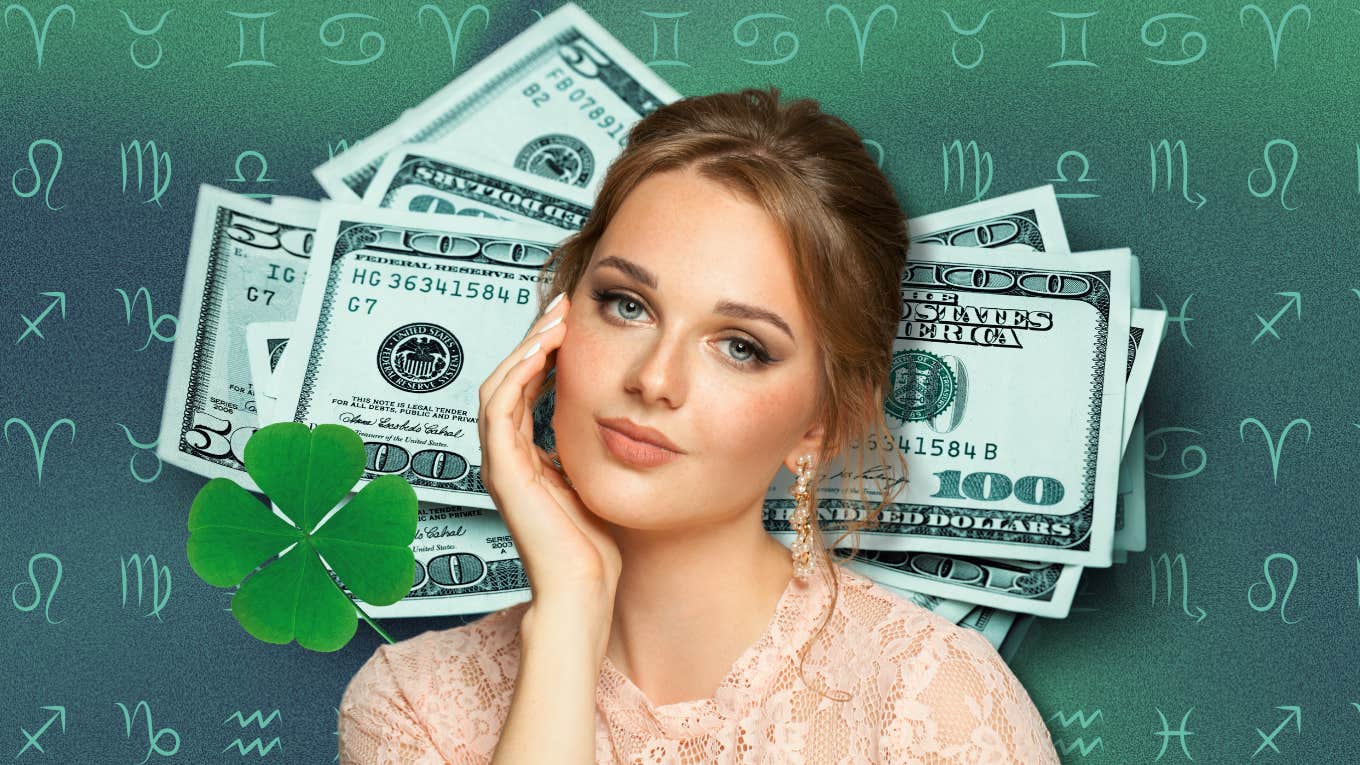 zodiac signs luck abundance April 17 2025