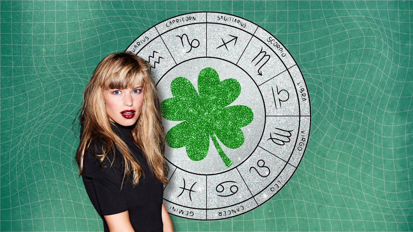 zodiac signs luck good fortune April 24 2025