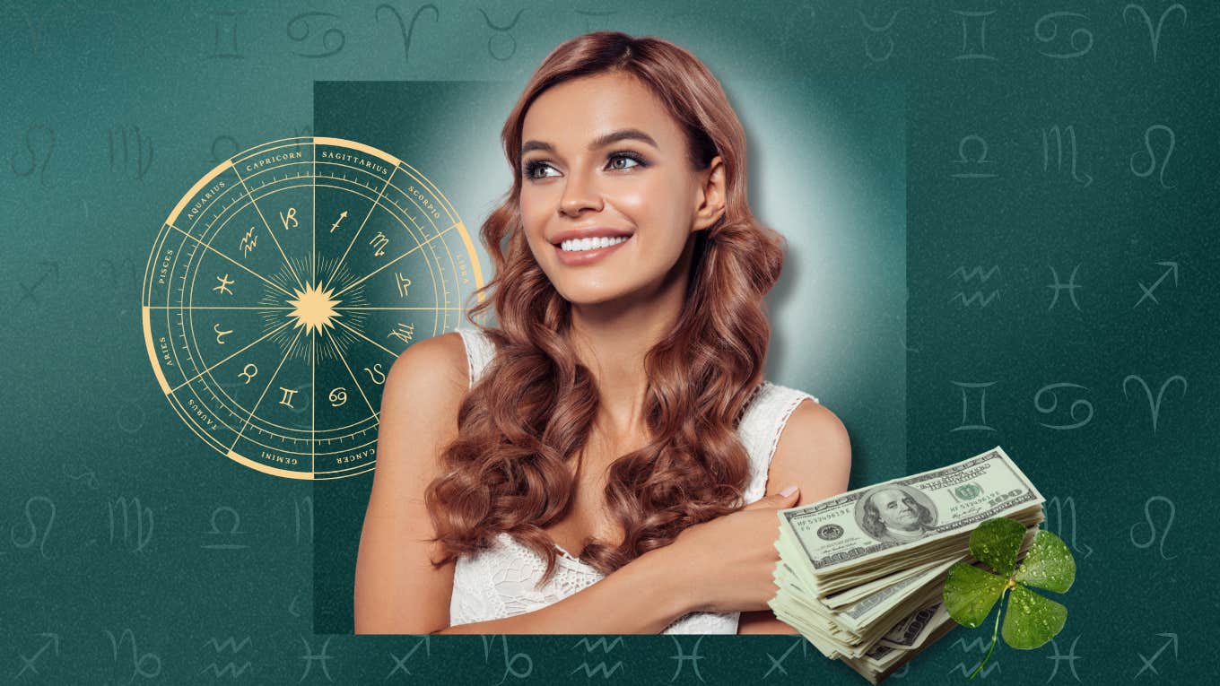 zodiac signs powerful luck abundance April 2 2025