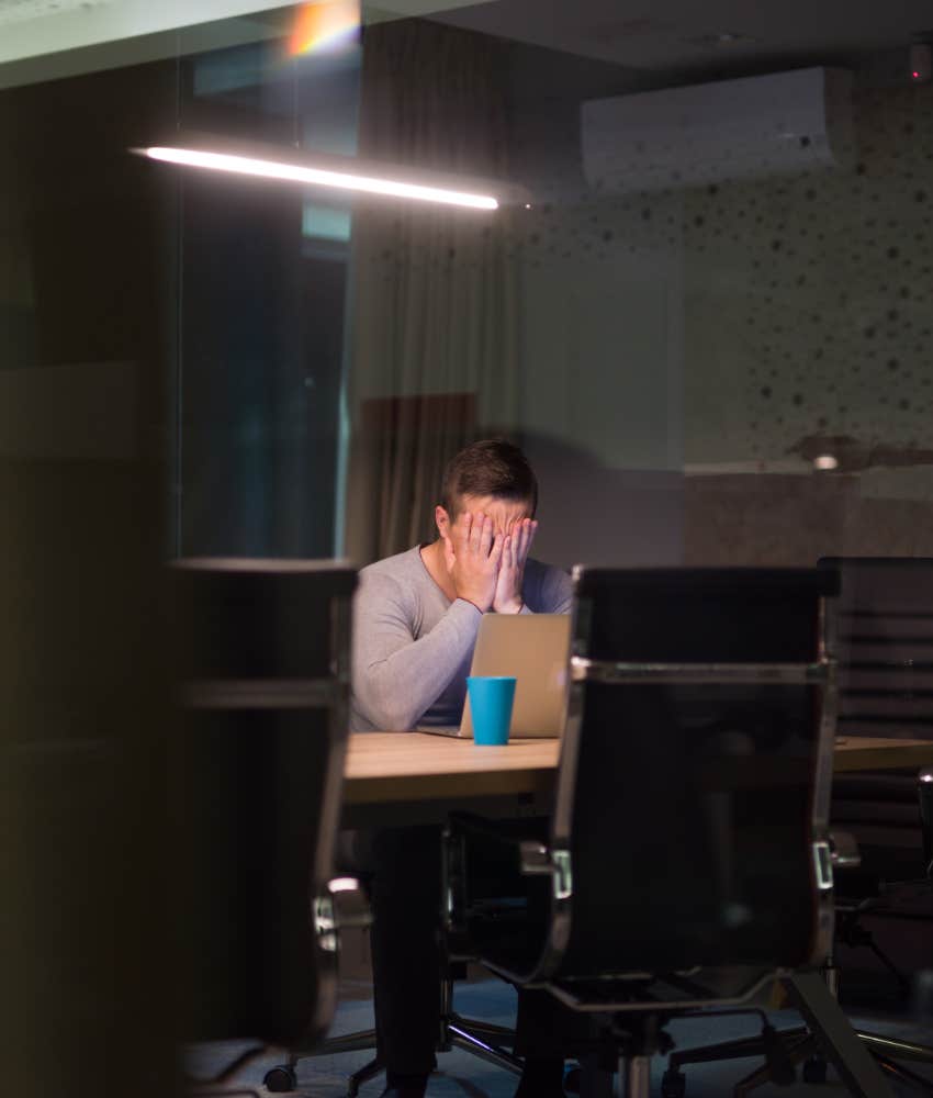 woman husband laid off randomly selected algorithm