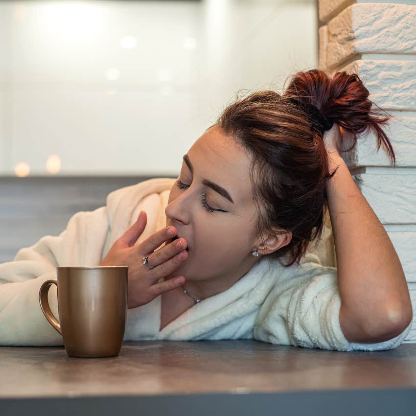 woman who is not a morning person