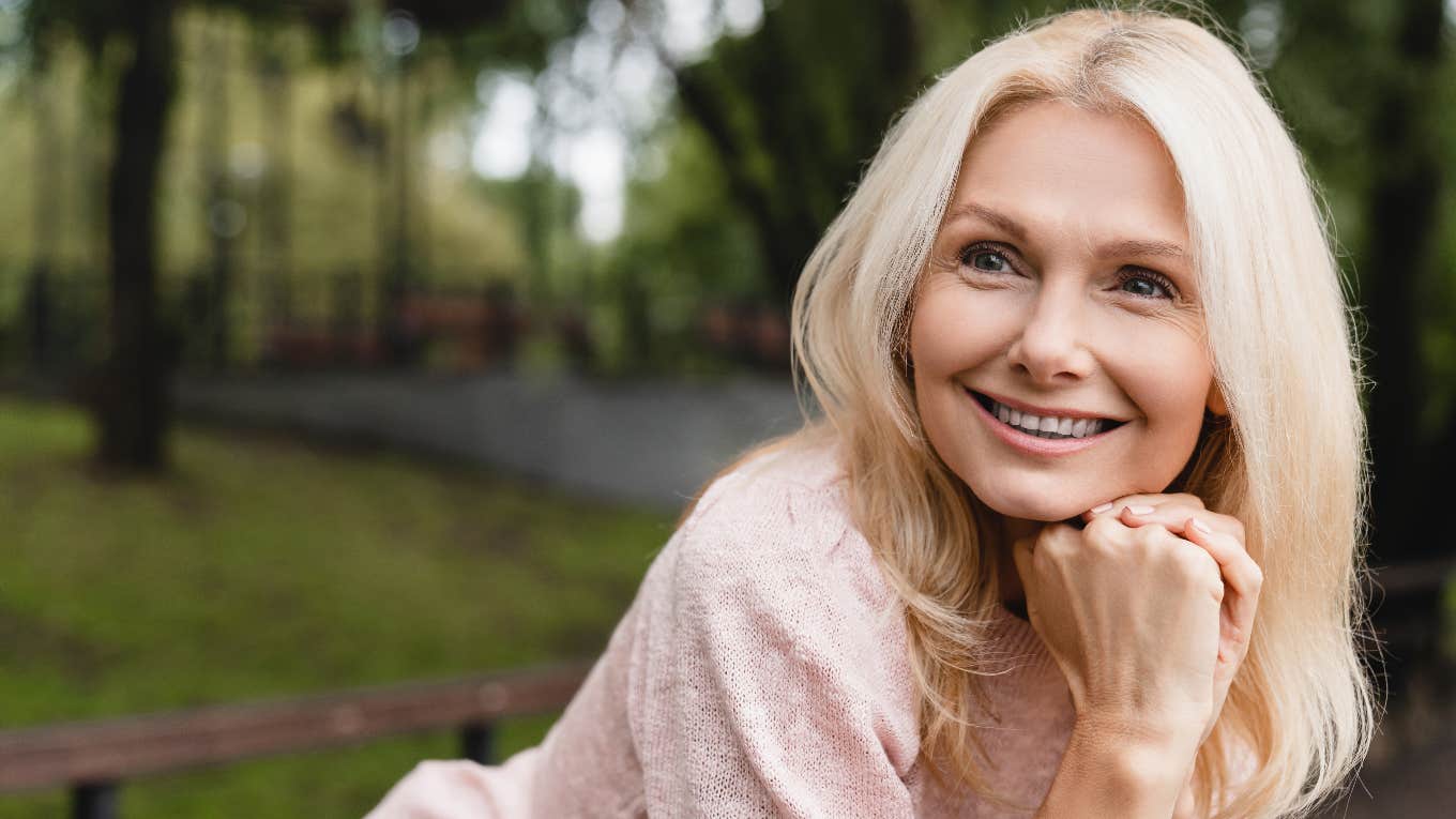 The Age People Start To Flourish, According To New Study woman at the age that people start to flourish