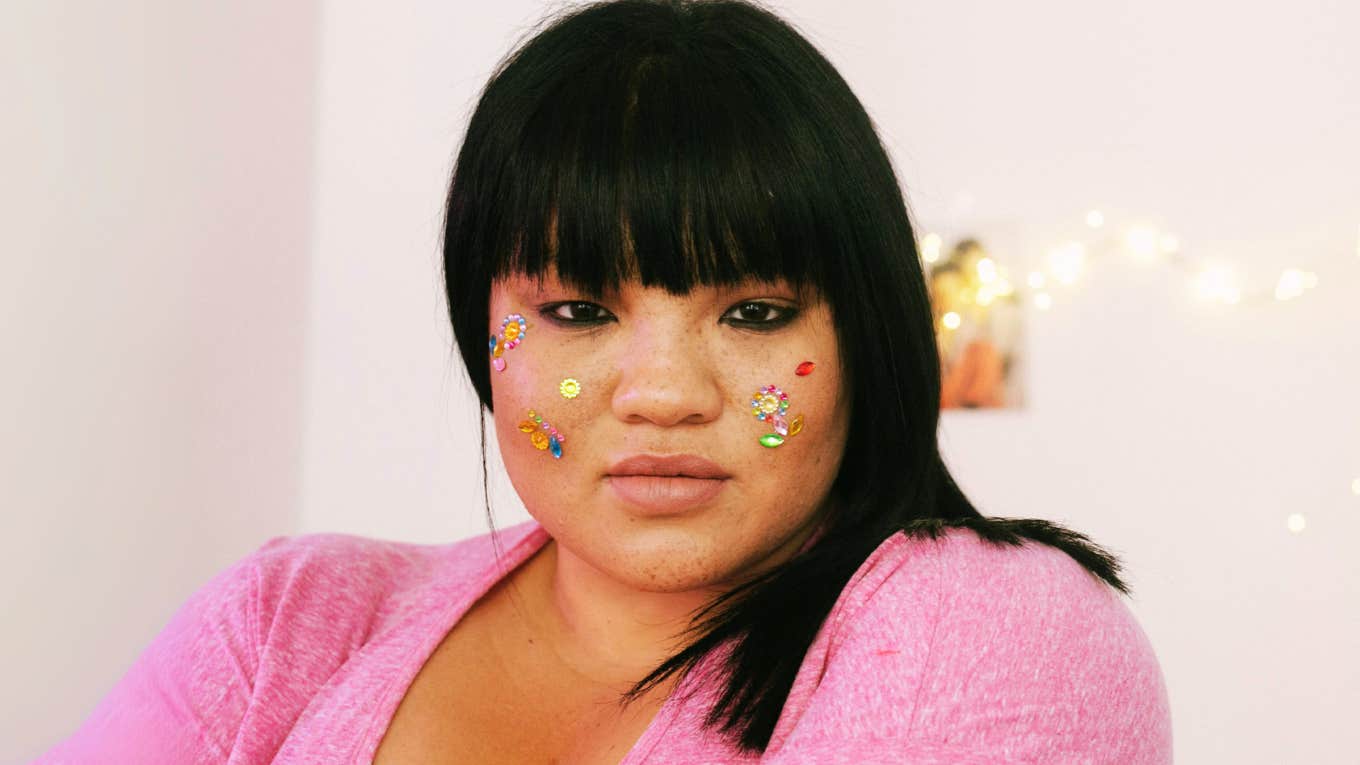 America's Real Problem With Weight -- 'Fat People Are Not A Problem To Be Solved' Plus size American woman standing confidently, fat people are not a problem to be solved.